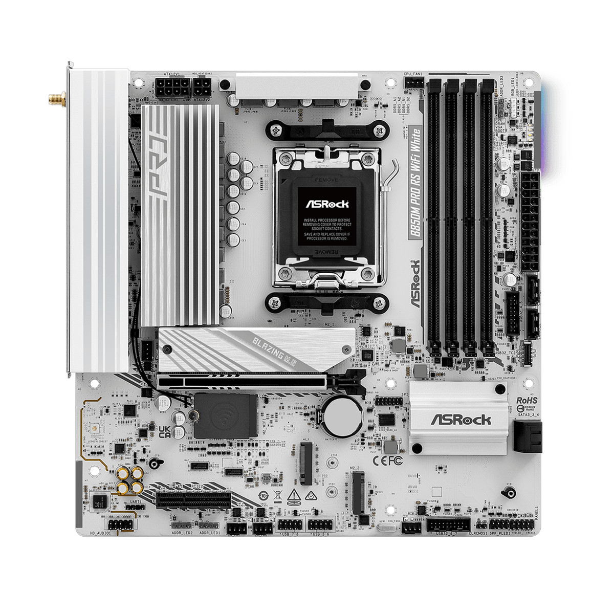ASRock - B850M-Pro-RS-WiFi-White - ������ ������ ����