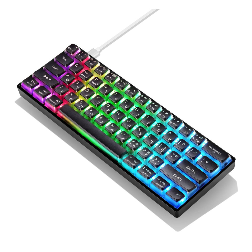 Skyloong - GK61-Black-Pudding - התמונה להמחשה בלבד