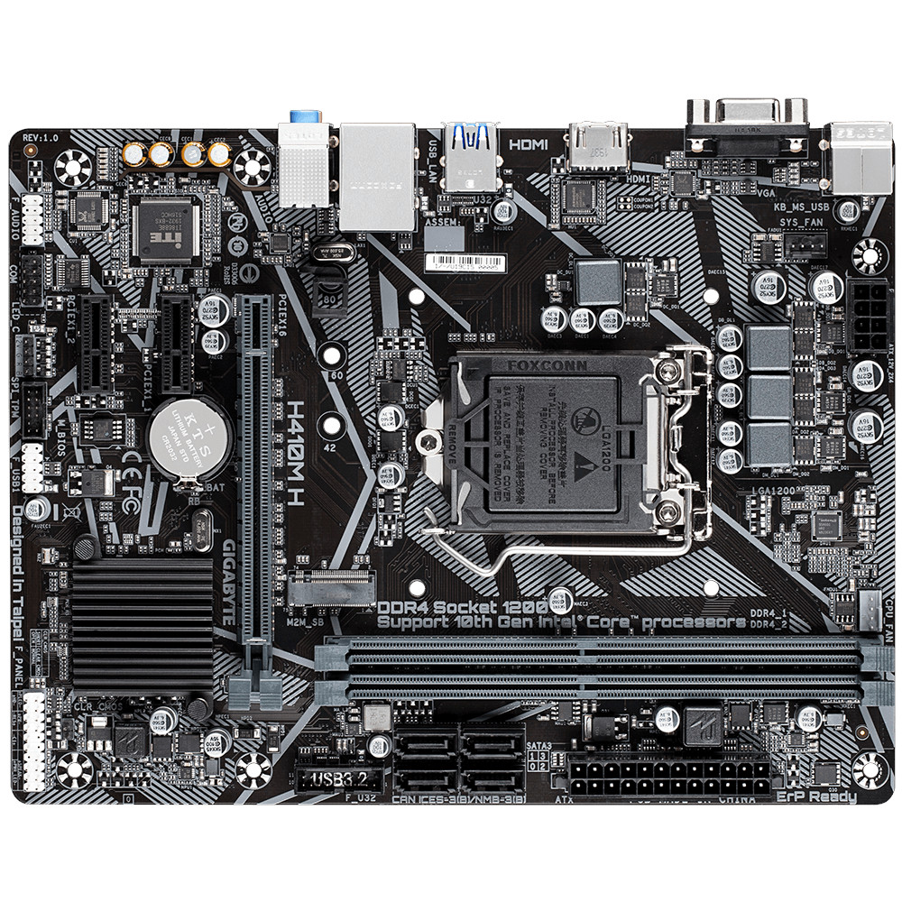 Gigabyte - H410M-H -   