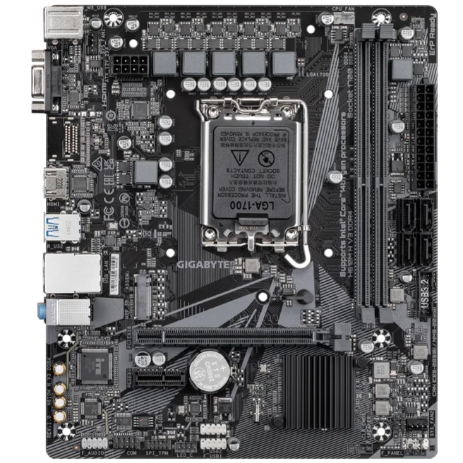 Gigabyte - H610M-H-V3-DDR4 - ������ ������ ����