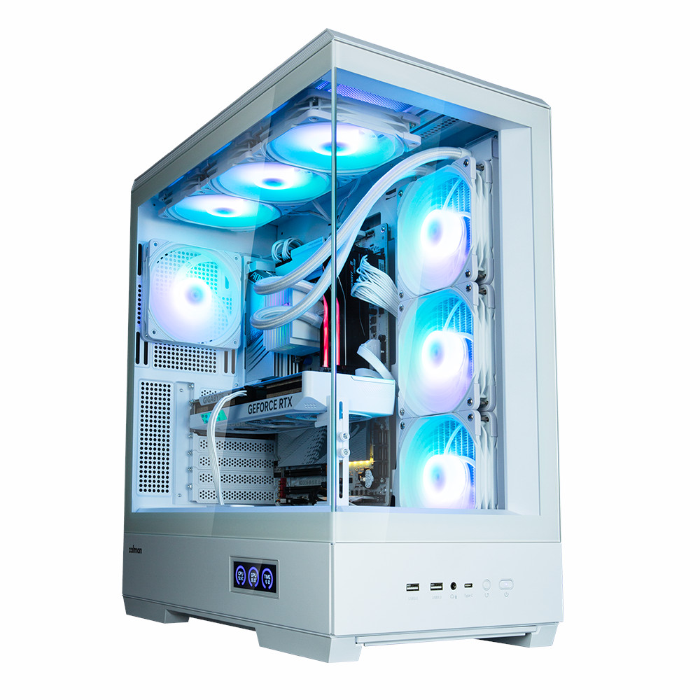 Zalman - P50-DS-White -   