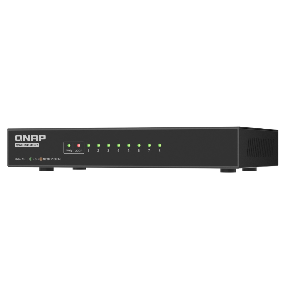 QNAP - QSW-1108-8T-R2 - ������ ������ ����